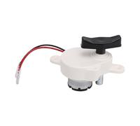 Depisuta Moteur de Levage D'aération de Toit K6010-81, 17 Tr/min, Blanc | Couvercle Blanc, Ventilation pour Camping-car, Série Fan-Tastic B, Ajustement K6010-80 et K6010-05, Quatre Vis,