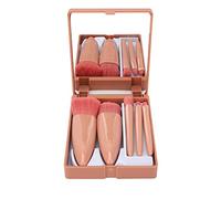 Depisuta Outils Complets de SPIEGEL -MAKE -UP 5pcs MALUP UP BROSSION POUR GÉNÉRAL ROSA Fibre Artificiel