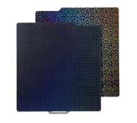Depisuta Plate de Construction Pey 257x257mm avec Conception Double Face pour X1 X1E P1P P1S A1, 3 Couches Pey Round et Dreamy 3D Imprimante Lit avec Surface Flexible ACCESSORATIONS PRINTING 3D