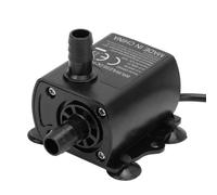 Depisuta Pompe à Eau Submersible DC12V 10W, 0-400L / H Pompe de Fontaine à Eau Submersible, micros-pompes de Fontaine à Eau sans Pinceau pour la Fontaine D'aquarium Système