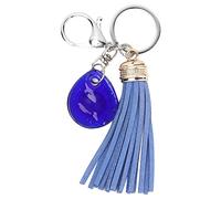 Depisuta Porte-clés de Protection contre le Mauvais œil Bleu, Pendentif Amulette de Bénédiction en Cristal Turc pour la Décoration de la Maison