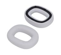 Depisuta Poussinets d'oreille de Remplacement, Mousse à Mémoire de Cuir Protéique avec Isolement de Bruit pour écouteur PX8 PX7 S2 PX7 S2E (White)
