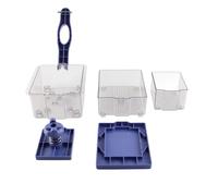 Depisuta Pressé à Tofu, Machine à Tofu 7,28 X 6,57 X 4,25 Pouces Avec Bac d'Égouttage, Presteur de pour Ferme à Extra Ferme, Pressé-tofu, égouttoir