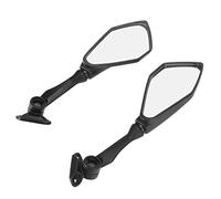 Depisuta Remplacement de Rétroviseurs Arrière de Moto à Coque ABS à Fort Impact pour 300 250 ZX6R 636 300R EX300 ABS 2011-2018, Ensemble de Rétroviseurs Durables pour Motards