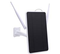Depisuta Routeur de Modem 4G Solar à énergie Solaire, Routeur sans Fil Extérieur Imperméable IP66 avec Fente de Carte SIM, Extension WiFi Solaire Mobile, Répéteur WiFi (Version de l'UE)
