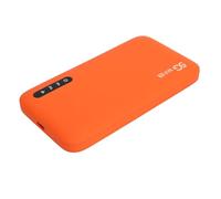 Depisuta Routeur Wi-FI 5G Haut Débit Double Bande avec Point D'accès pour Les avec Emplacement pour Carte SIM pour 16 Appareils de Couleur Orange