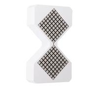Depisuta Sablier Numérique LED Multifonction, Minuterie électronique à Capteur de gravité avec Lumière Ambiante pour Cuisine, Chambre, Salle de Classe et Bureau. (White)