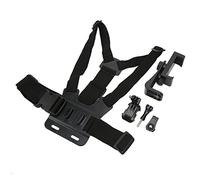 Depisuta Sangle de Poitrine élastique pour Téléphone Portable, Sangle de Poitrine élastique pour Diffusion en Direct de, Blanc