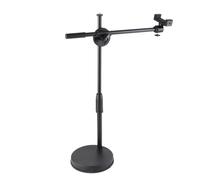 Depisuta Support de Photographie de Bureau, Support de Téléphone Rotatif à 360 Degrés avec Bras Réglable pour la Vidéo d'enseignement des Performances en Direct