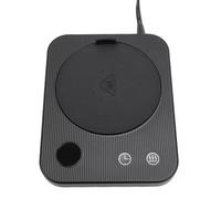 Depisuta Tasse de café Chauffante, Chauffe-tasse de café électrique avec 4 Réglages de Température et Arrêt Automatique, Réchauffeur de café pour le Bureau, Chauffage de Bougie de (EU)