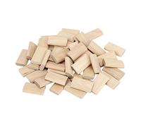 Depisuta Tenon Domino Durable 8x40 Mm en Bois de Hêtre pour Assembler des Meubles et Créer des Armoires, 50 pièces.