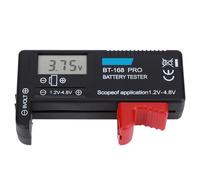 Depisuta Testeur de Batterie Numérique Vérificateur de Batterie Compact, Léger et Portable pour Tester le Niveau de Puissance des Petites Piles Bouton, Gagner du Temps pour une Utilisation