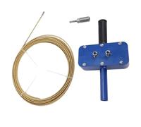 Depisuta Tire-câble, passe-câble pour électricien, outils de tirage de câbles, tire- facile à passer à travers les murs pour projets résidentiels et hydroélectriques
