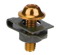 Depisuta Vis élégantes du Kit de Carénage de Moto avec Une luminosité Durable, à Remplacer en Plusieurs Vélos (Gold)