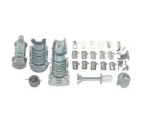 DEPKKKI Barillet de serrure de porte conducteur gauche compatible avec Skoda Octavia 2005-2008(Repair Set)