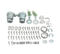 DEPKKKI Fit For H0nda CRV 2002-2006 Element 2003-2011 Front Left Right Door Lock Barrel(L-R Repair Set)