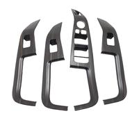 DEPKKKI For BMW X5 G05 2019-2021 : cache-bouton de lève-vitre, garniture de panneau d'accoudoir de porte, support de poignée.(Winsow lift trim)