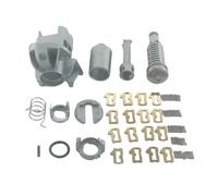 DEPKKKI Kit de réparation de barillet de serrure de porte avant gauche démonté, compatible avec BMW E46 325Ci, 325i, 325xi, 330Ci, 330i, 330xi et M3.