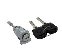 DEPKKKI Kit de réparation de barillet de serrure de porte gauche et droite for VW Passat, Seat Toledo, Leon, Arosa et Lupo(Left Assembled Lock)