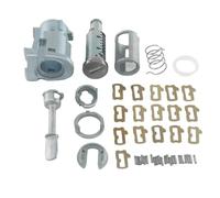 DEPKKKI Kit de réparation de barillet de serrure de porte gauche et droite for VW Passat, Seat Toledo, Leon, Arosa et Lupo(Right Repair Set)