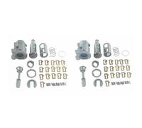 DEPKKKI Kit de réparation de barillet de serrure de porte gauche et droite for VW Passat, Seat Toledo, Leon, Arosa et Lupo(L-R Repair Set)