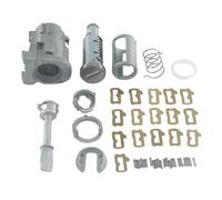 DEPKKKI Kit de réparation de barillet de serrure de porte gauche et droite for VW Passat, Seat Toledo, Leon, Arosa et Lupo(Left Repair Set)