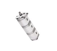 Déplacement asymétrique de Pompe à Engrenages hydraulique Triple HGP-111A for Les Applications personnalisées à Flux Multiples