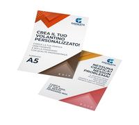 Dépliants publicitaires A5 | 150x210mm, papier couché 115g, impression recto verso | Personnalisation incluse, couleurs vives, quantité flexible | Idéal communication événementielle