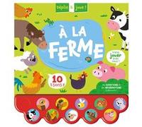 Déplie et joue - À la ferme Collectif (Auteur), Samantha Meredith (Illustration), Atelier Cloro (Traduction)