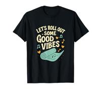 Déployons Un Graphique de Pleine Conscience Good Vibes Yoga T-Shirt
