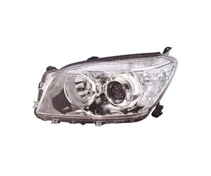 Depo 2711993 Phare,manuel et éléctrique, chrome, H11, HB3