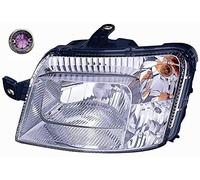 DEPO Phare avant H4 Fiat Panda 09/2009-12/2011 Pred. pour Reg. Electrotr. Gauche 27510.
