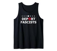 Deport Fascism Anti-Fascism Resist Protest Fight Oligarchy Débardeur
