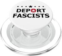 Deport Fascism Resist Protest Anti-Fascism Fight Oligarchy PopSockets PopGrip pour MagSafe