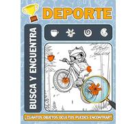 Deporte Busca y Encuentra: Ora El Deporte Con Puzzles De Búsqueda Y Encuentro De Objetos Ocultos, Libro De Puzzles De Imágenes Ocultas Para Adultos Y Niños Para Relajación En Todas Las Ocasiones