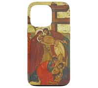 Déposition du Christ Icône orthodoxe Orientale Semaine Houx de Pâques Coque pour iPhone 13 Pro