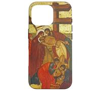 Déposition du Christ Icône orthodoxe Orientale Semaine Houx de Pâques Coque pour iPhone 16 Pro