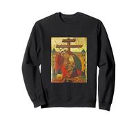 Déposition du Christ Icône orthodoxe Orientale Semaine Houx de Pâques Sweatshirt