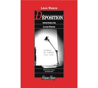 Déposition, journal 1940-1944