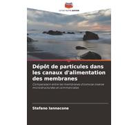Dépôt de particules dans les canaux d'alimentation des membranes: Comparaison entre les membranes d'osmose inverse microstructurées et commerciales