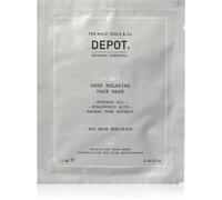 DEPOT NO. 807 RELAXING FACE MASK masque apaisant et hydratant pour homme 12x13 ml