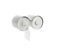 Depot4Design Kali Distributeur de Papier Toilette Distributeur de Rouleaux de Papier Toilette pour 2 Rouleaux, Plastique