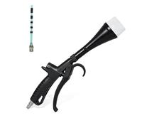 Dépoussiérants ergonomiques avec contrôle de portail rotatif pour nettoyage électronique et brosse soufflante