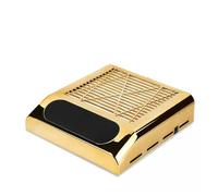 Dépoussiéreur, Aspirateur à ongles 150W, ventilateur d'extraction for manucure et pédicure, absorbeur de poussière avec filtre amovible, collecte de poussière for Salon(Blauw)