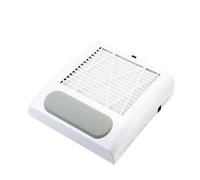 Dépoussiéreur, Aspirateur à ongles 150W, ventilateur d'extraction for manucure et pédicure, absorbeur de poussière avec filtre amovible, collecte de poussière for Salon(blanc)