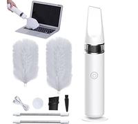 Dépoussiéreur Automatique - Tige télescopique réglable, collecteur de poussière à Action rotative Ergonomique Longue durée | Brosse à Ressort sûre pour Un Nettoyage de Propre élevé