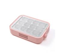 Dépoussiéreur, Collecteur de poussière for ongles sans balais à turbine Collecteur de poussière for un ventilateur à vide hypoallergénique puissant Extracteur de poussière for machines(Pink)