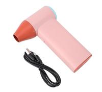 Dépoussiéreur d'air électrique 130 000 TR/Min sans Fil avec buse magnétique, Flux d'air Turbo réglable à 3 Vitesses pour Clavier d'ordinateur, électronique, Voiture, Nettoyage de (Rose)
