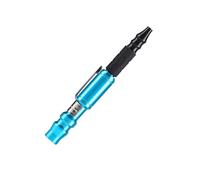 Dépoussiéreur ergonomique multifonctionnel 20 g en alliage d'aluminium avec clip de ceinture, design 3 couleurs réglables à haute pression