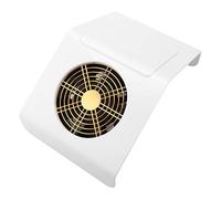 Dépoussiéreur Machine Aspirateur Outil de manucure Nail Art, Forte énergie éolienne 40W, Aspirateur à ongles avec 2 sacs de rangement [EU White], Aspirateur à ongles, Outils de séchage des ongles